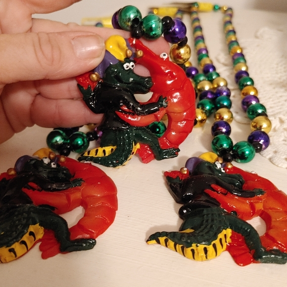 NWT 2 LA MASCOT BEADED NECKLACES - Picture 8 of 11